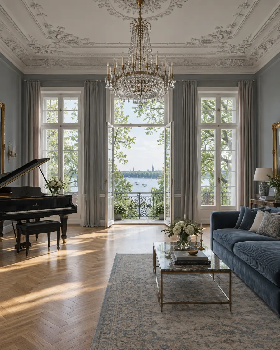 Beletage an der Alster in Harvestehude