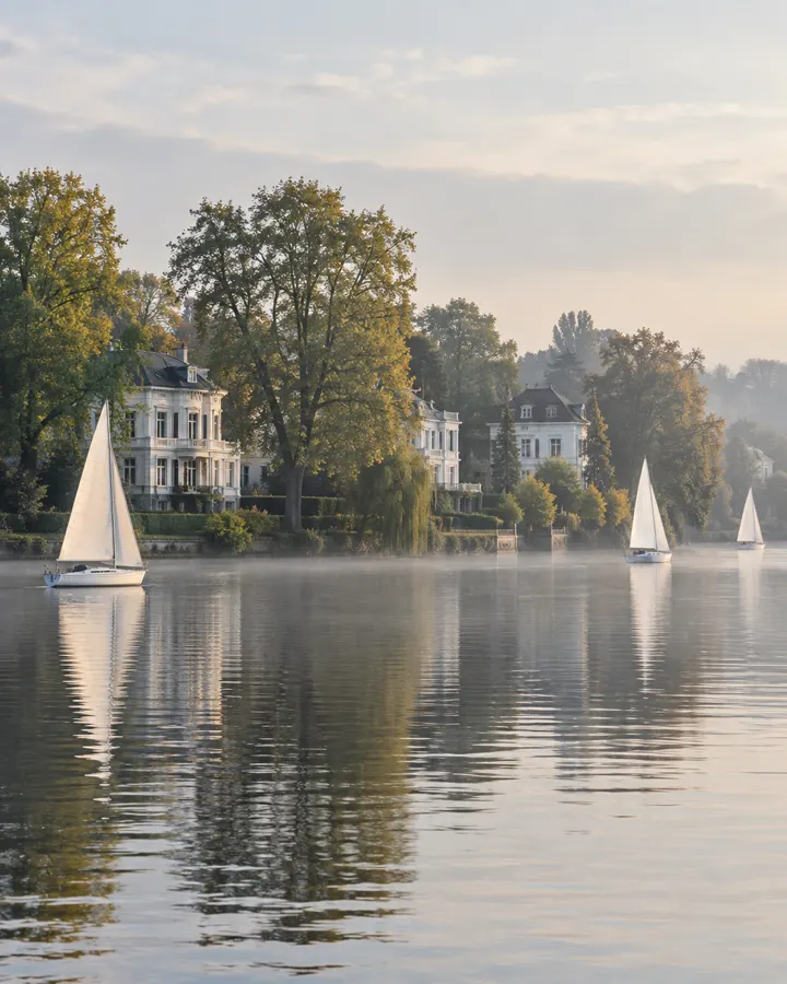 Villen an der Außenalster in Harvestehude